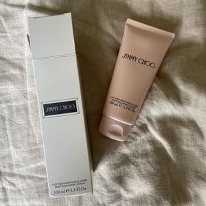 Jimmy Choo “I want choo” scented body lotion, unused, with box